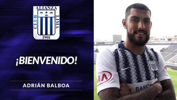 Alianza Lima refuerza el ataque con el fichaje de Adrián Balboa