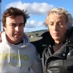 Alonso con Calleja: "Corre este Dakar tú y luego ya vemos..."