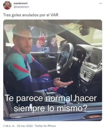 Los memes no tienen piedad con la Argentina de Messi