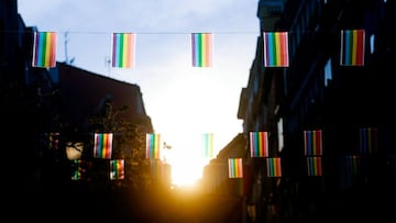 Las calles del madrile&ntilde;o barrio de Chueca