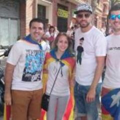 Piqué, en la Diada: "Un placer estar aquí y esperar a las 17:14"