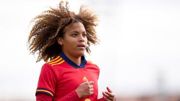 Vicky López. una de las componentes de la Selección.