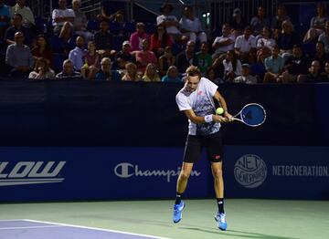 El ruso, que es parte de la Next Gen, sorprende por su estatura y buena movilidad. Llegó al US Open, torneo que se juega durante esta semana y la siguiente, como el campeón de Winston-Salem.