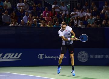 El ruso, que es parte de la Next Gen, sorprende por su estatura y buena movilidad. Llegó al US Open, torneo que se juega durante esta semana y la siguiente, como el campeón de Winston-Salem.  