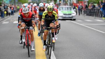 Esteban Chaves durante la etapa 17 del Giro de Italia.