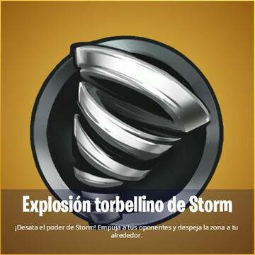 La Explosi&oacute;n Torbellino de Storm es el arma m&iacute;tica de Storm