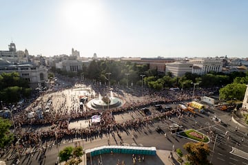 Manifestación por el Orgullo LGTBIQ+ en Madrid.