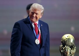 ¡Trump, premio FIFA de la Paz!