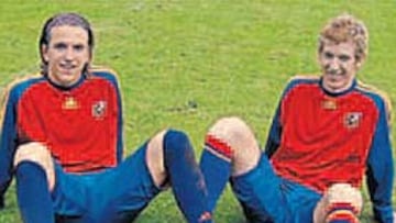 <b>EL EJE. </b>Camacho y Ximo, el motor que mueve a la Sub-17.