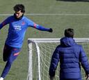 João Félix y Luis Suárez, posible delantera del Atleti en Granada