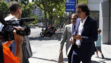 Morata's agent is at the Bernabéu discussing the player's future