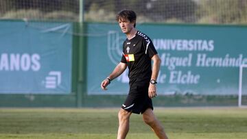 Pacheta: "Estoy convencido de que el Elche va a ir a más"
