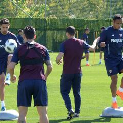 Así se prepara Muriel y Sevilla para la final ante Barcelona