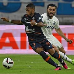 Marsella 1 - Montpellier 1: goles, resumen y resultado