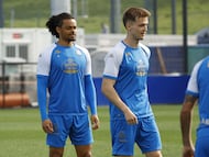 Entrenamiento Deportivo de La Coruña. noubi arnau Comas