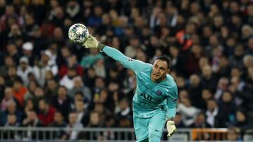 26/11/19 PARTIDO FASE DE GRUPOS CHAMPIONS LEAGUE 
 REAL MADRID - PARIS SAINT GERMAIN PSG 
 KEYLOR NAVAS