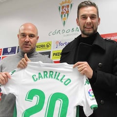 Carrillo presentado y el Córdoba incorpora a Flaño y Chus Herrero