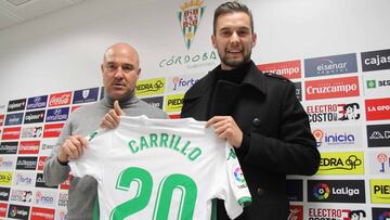 28/01/19  PRESENTACION DE CARRILLO COMO NUEVO JUGADOR DEL CORDOBA CON RAFAEL BERGES
 NUEVO FICHAJE INVIERNO