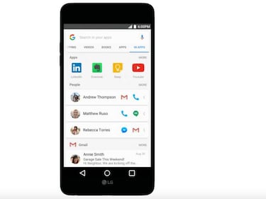 Cómo buscar en tus aplicaciones con Google In Apps