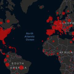 Mapa del coronavirus en el mundo, en tiempo real hoy, 18 de mayo: casos y muertos