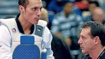 Javier Marrón, ayer.