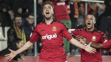 Barreiro da alegrías al Nàstic: "Mi gol llegó en un momento clave"