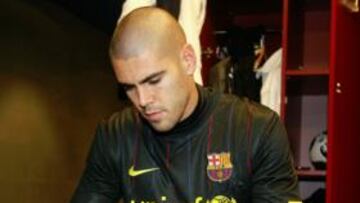<b>VALDES, DE 'CUMPLE'. </b>Y camino de todos los récords azulgrana.