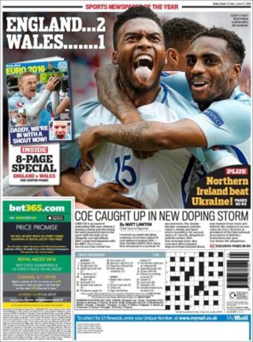 Portadas de la prensa mundial