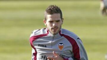 Gago, como el resto de la plantila del Valencia, volvi&oacute; ayer a los entrenamientos.