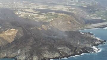 La isla baja o delta crece a lo ancho: riesgo de derrumbe al encontrar zona profunda