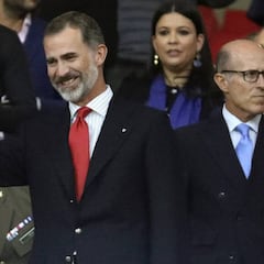 El rey Felipe VI inauguró el Estadio Wanda Metropolitano