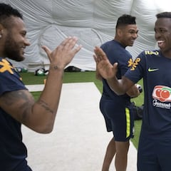 Casemiro, Militao, Vinicius y Cunha, en la lista de Brasil
