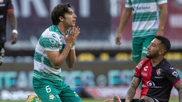 Almada considera justo el empate entre Santos y Atlas