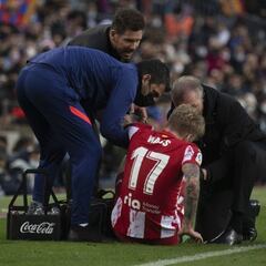 Wass sufre una torsión de rodilla; a falta de más pruebas