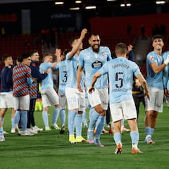 Borja Iglesias: “Claudio nos dijo al descanso que nadie le había remontado al Mallorca esta temporada”