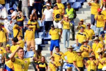 James, sinónimo de gol y alegría en El Metropolitano