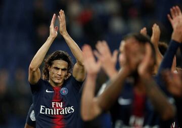 Paris St Germain's Edinson Cavani