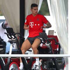 Así avanza la recuperación de James Rodríguez en Alemania