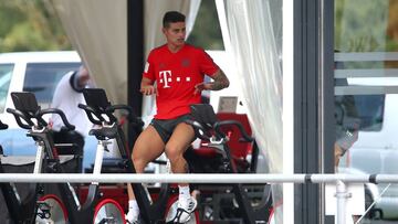 James Rodriguez sigue mostrando signos de recuperación despues de lelvar 23 días fuera de la cancha