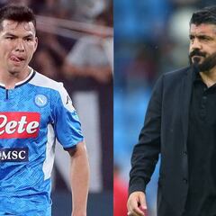 Gattuso: "¿Lozano? No permito a nadie arruinar una práctica”