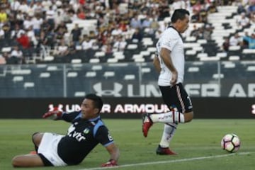 Colo Colo derrotó 2-1 a O'Higgins en el estadio Monumental. 