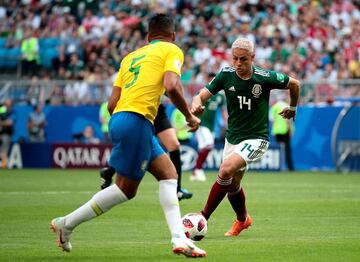 Brasil vs. México: Las mejores imágenes del partido