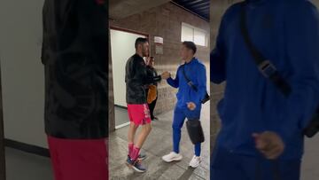 Así recibió Cruz Azul a Jesús Corona previo al juego contra Tijuana