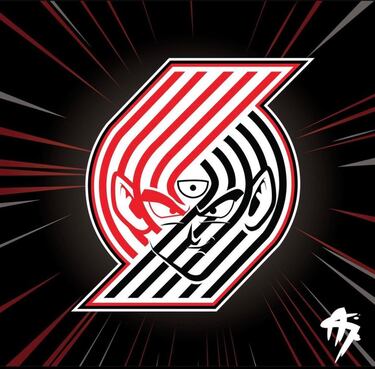 El increíble resultado de mezclar los logos de la NBA con Dragon Ball