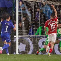 Getafe y Las Palmas protagonizan la fiesta del gol