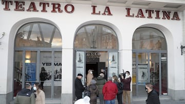 Premiere of Yerma by Rafael Amargo at the La Latina Theater in Madrid, Saturday December 05, 2020