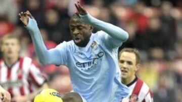 <b>COTIZADO. </b>Yayá Touré fue esencial en la Premier ganada por el City.