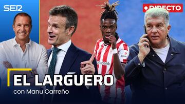El Larguero, en directo: Athletic y Barça se enzarzan por Nico Williams