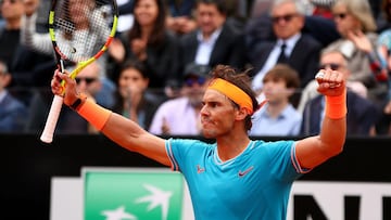Nadal breaks 2019 duck by downing Djokovic for 9th Rome crown