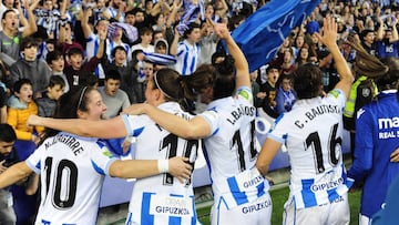 Anoeta abrió para el derbi vasco entre la Real Sociedad y el Atheltic.